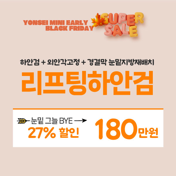 [11월] 리프팅 하안검